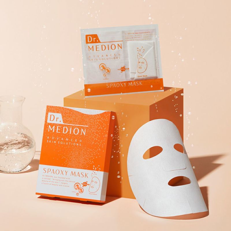 貼るだけ簡単！炭酸シートマスク｜スパオキシマスク3回分